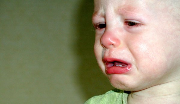 niño llorando