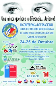  3ª Conferencia Internacional sobre Estrategias Metodológicas para el abordaje de niños y niñas con Trastornos del Espectro del Autismo